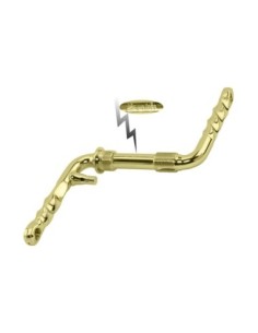 Lowrider Twisted One/Piece Crank 4 1/2" (115mm) Gold.